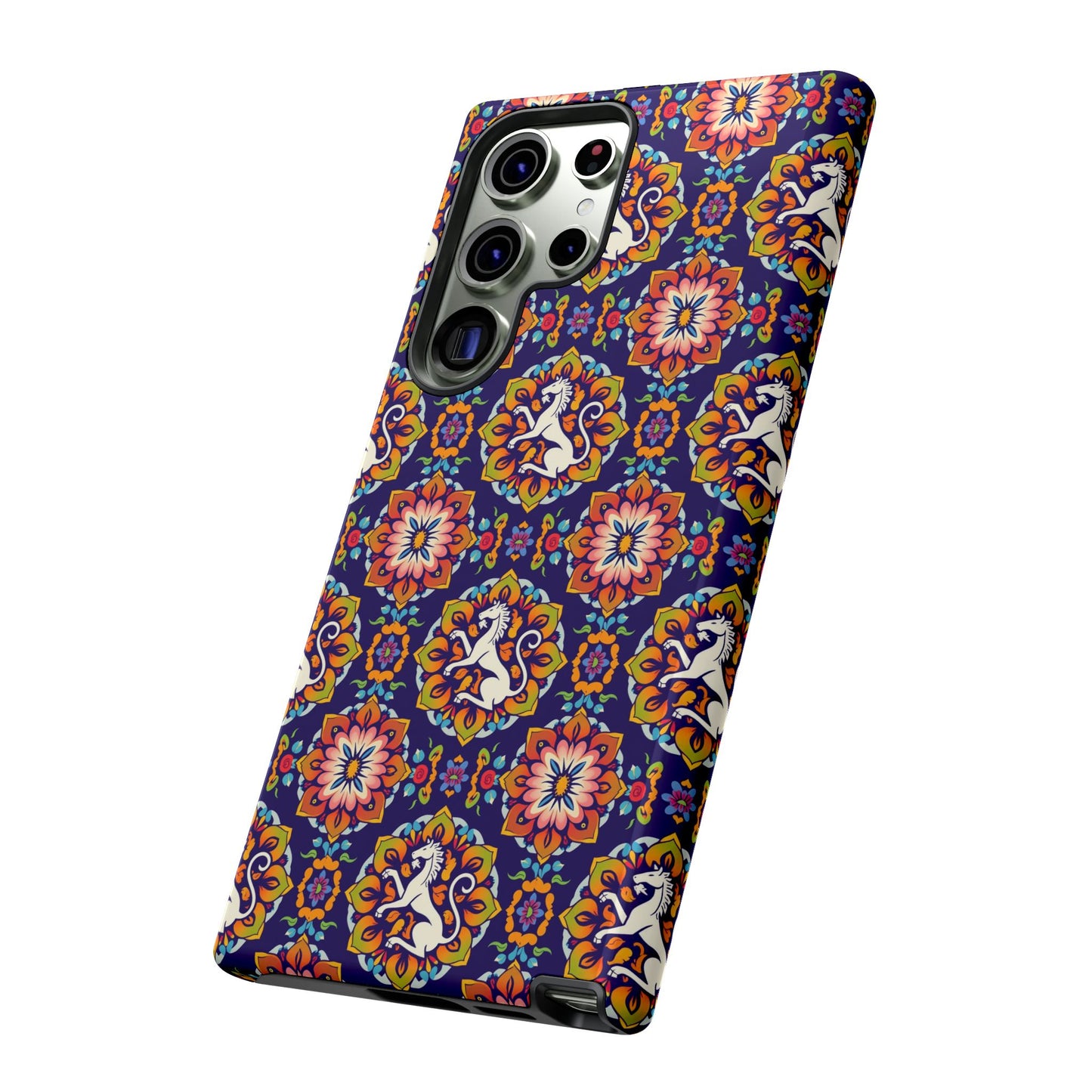 Tough Cases, Virgo, Zodiac v3, Flower Pattern