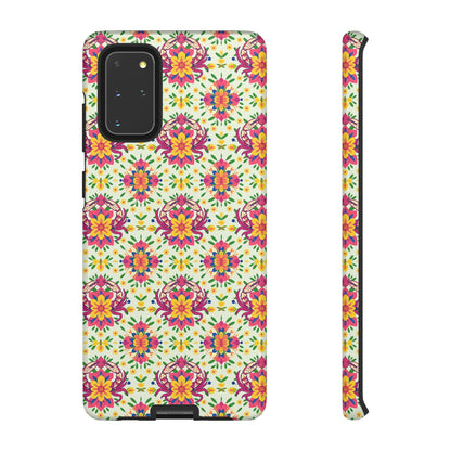 Tough Cases, Cancer, Zodiac v3, Flower Pattern