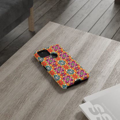 Tough Cases, Scorpio, Zodiac v3, Flower Pattern