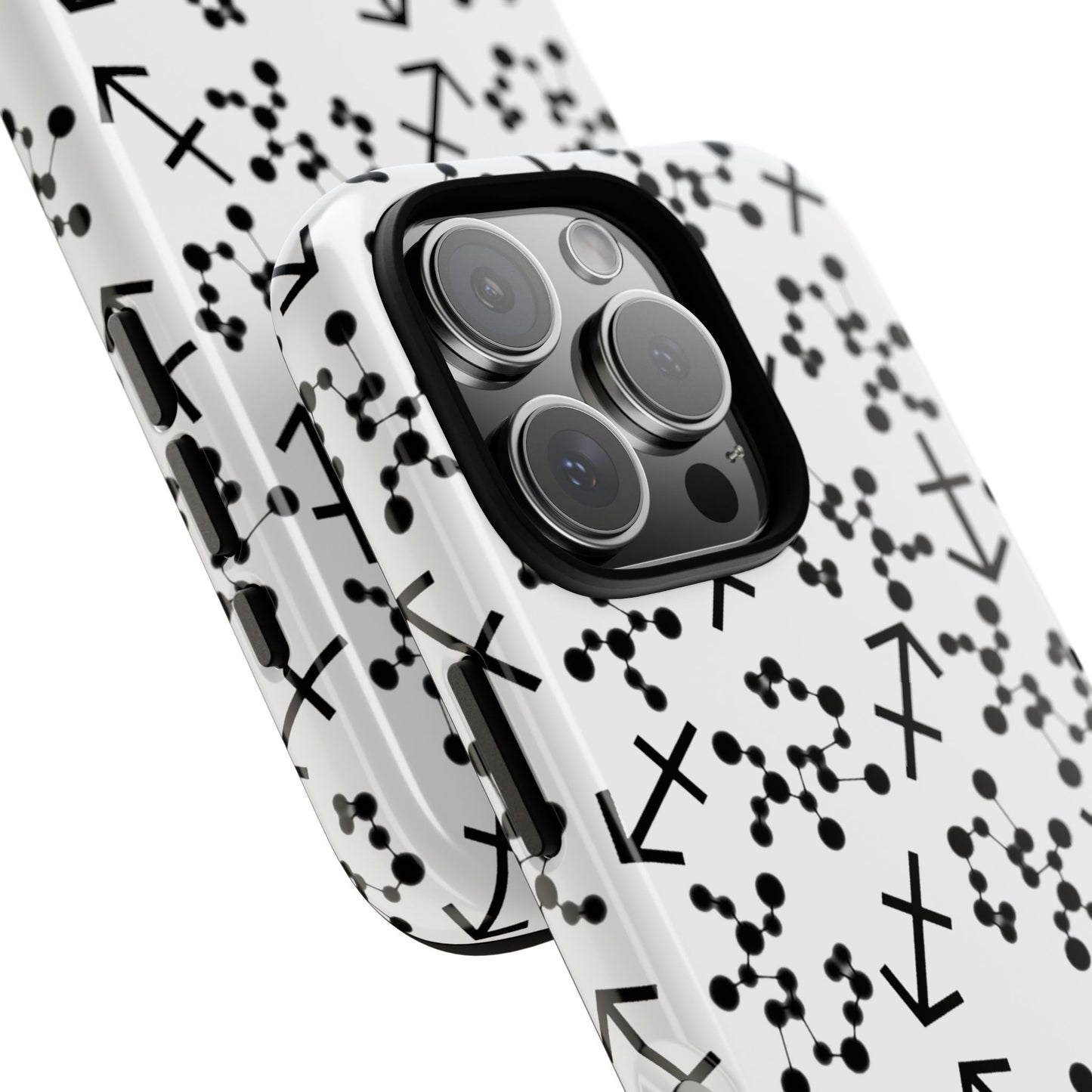 Tough Cases with the Sagittarius Zodiac sign for iPhone, Samsung Galaxy, and Google Pixel devices