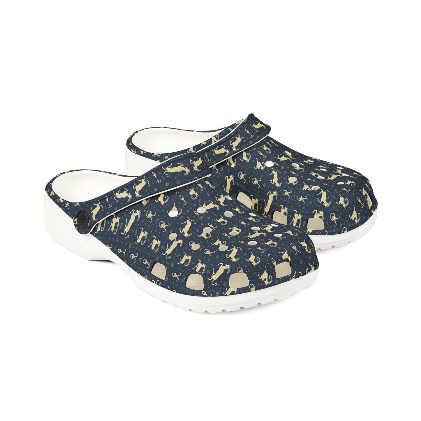EVA Foam Rubber Shoes, (AOP), Capricorn, Zodiac v4, Pattern