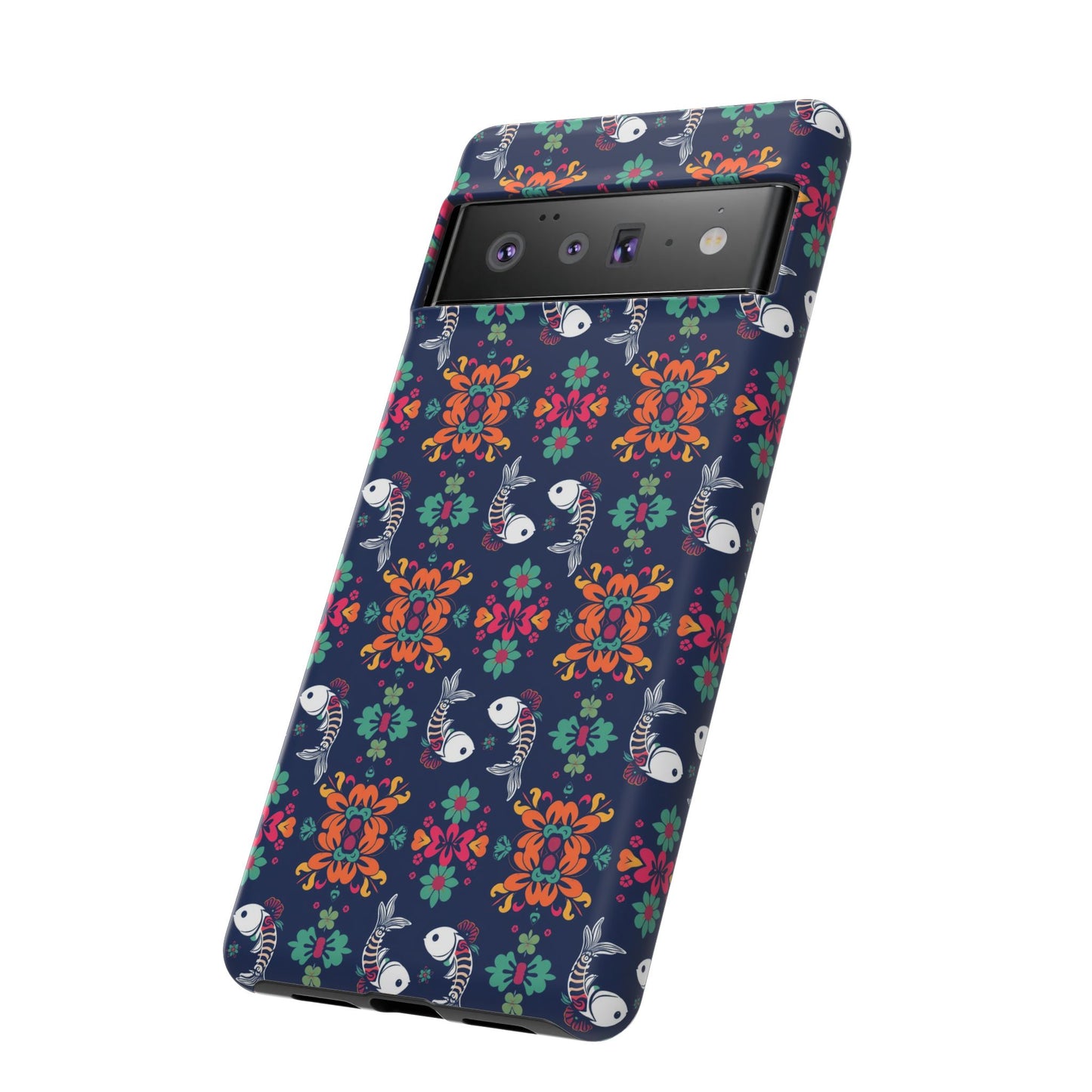 Tough Cases, Pisces, Zodiac, Flower Pattern