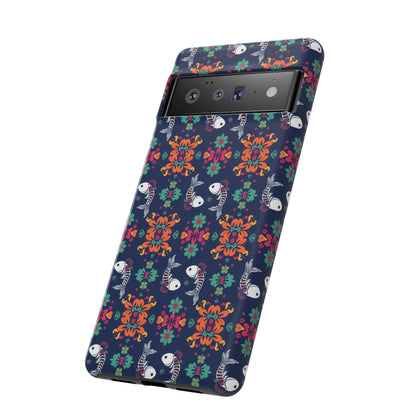 Tough Cases, Pisces, Zodiac, Flower Pattern