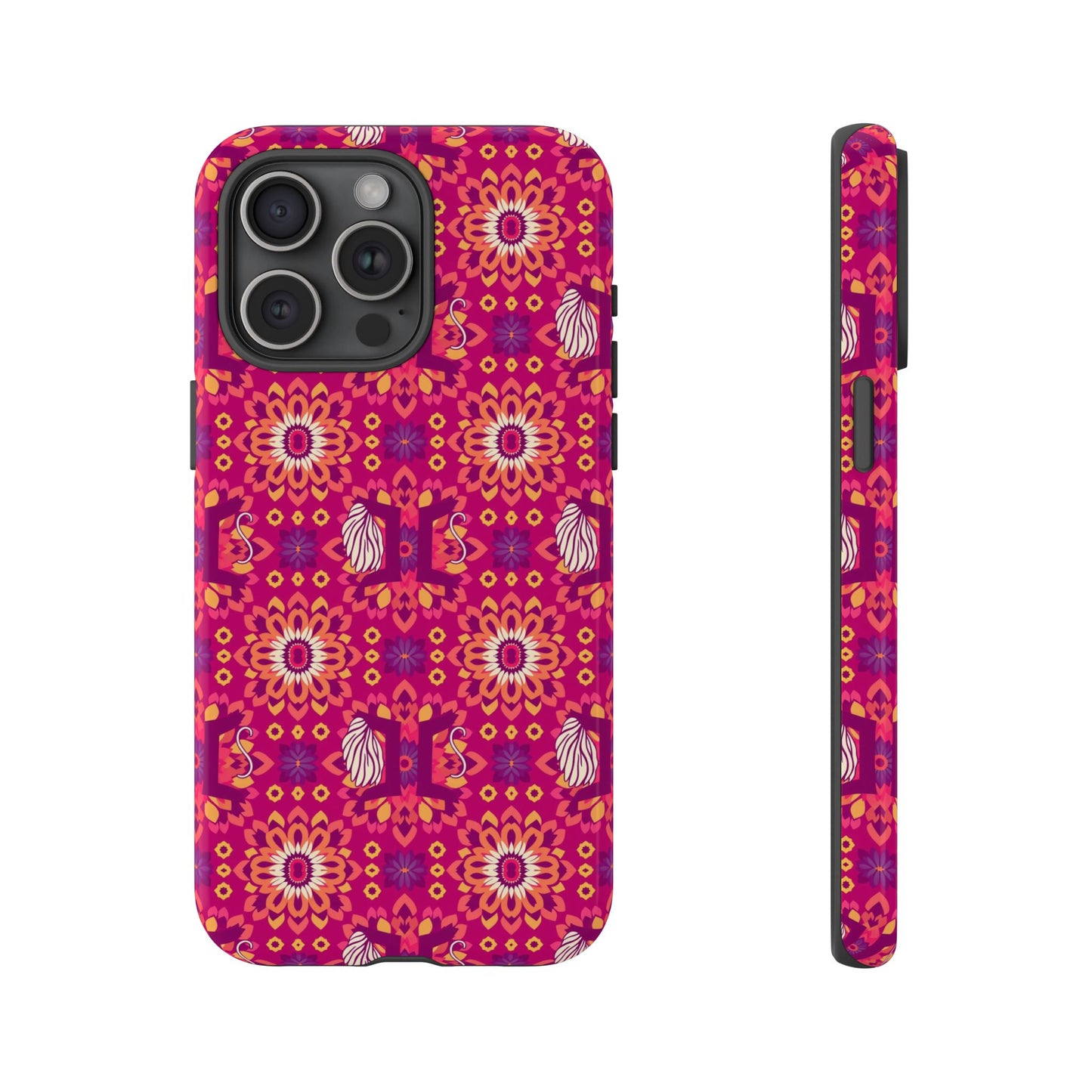 Tough Cases, Gemini, Zodiac v1, Flower Pattern