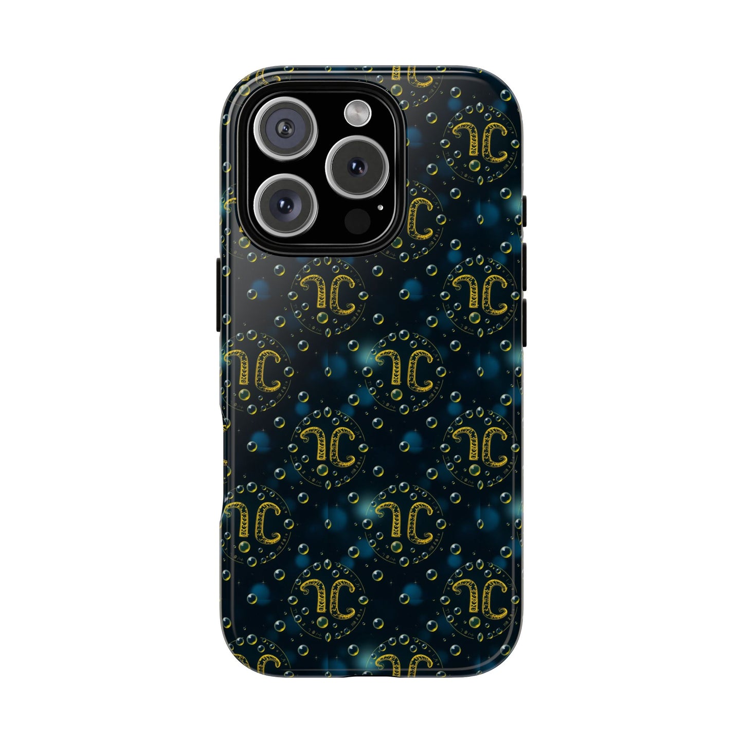 Tough Cases, Aquarius, Zodiac v2, Bubble Pattern