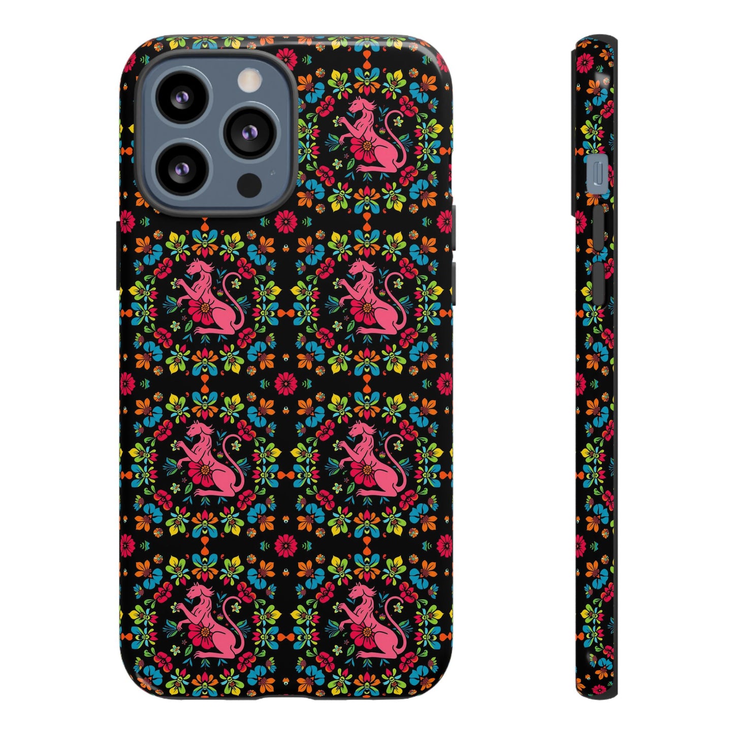 Tough Cases, Virgo, Zodiac, Flower Pattern