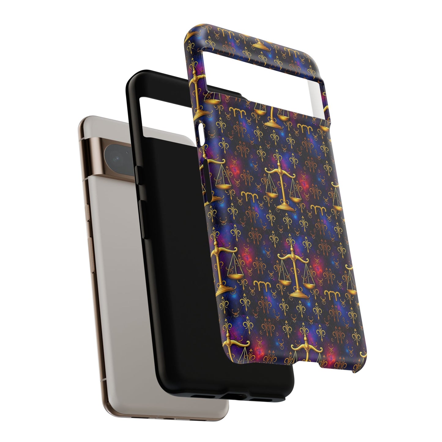 Tough Cases, Libra, Zodiac v2, Metal Pattern