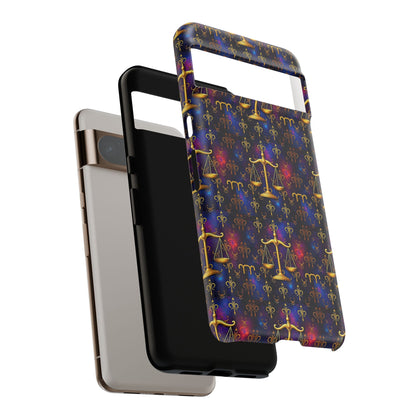 Tough Cases, Libra, Zodiac v2, Metal Pattern