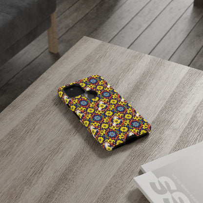 Tough Cases, Aquarius, Zodiac v3, Flower Pattern