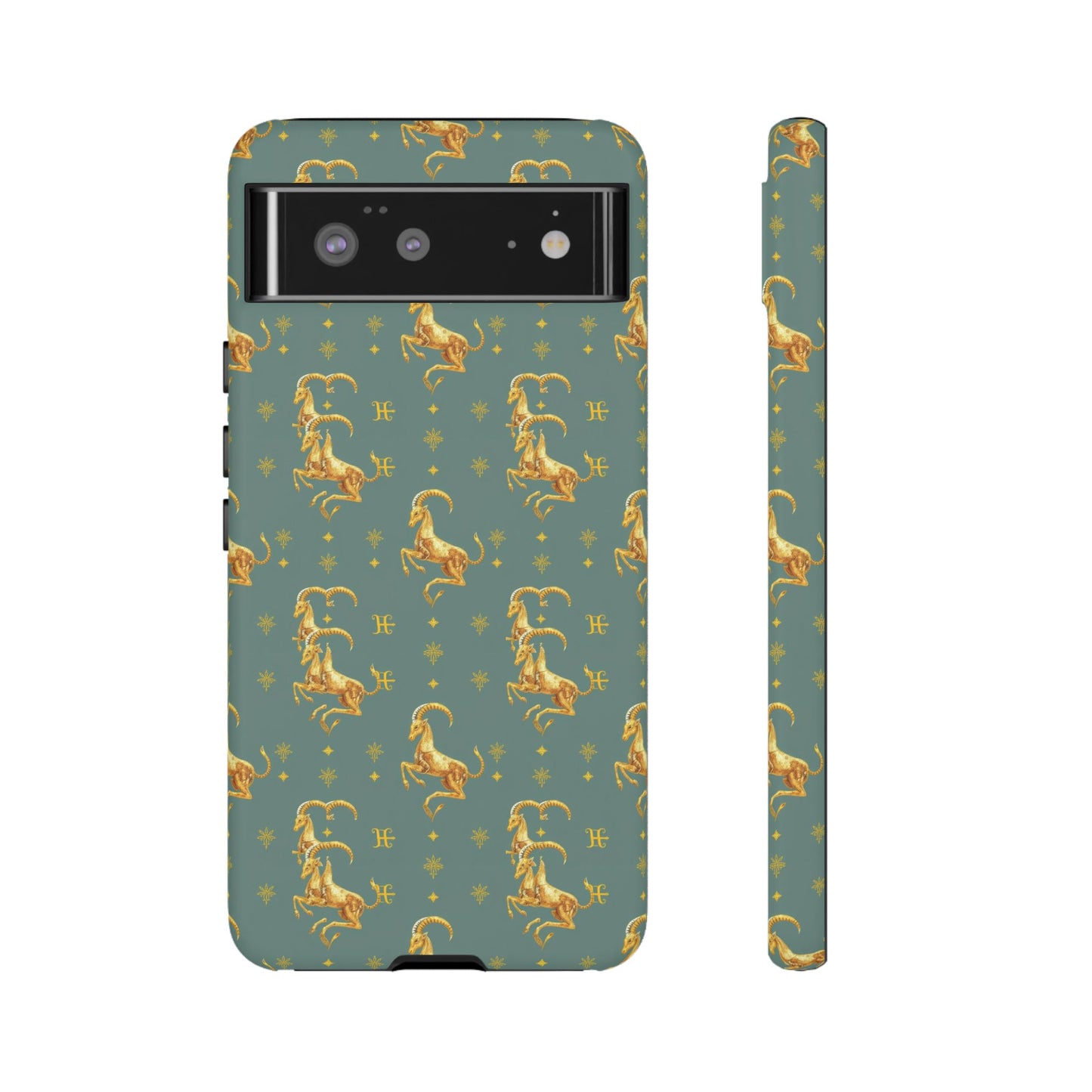 Tough Cases, Capricorn, Zodiac v1, Metal Pattern