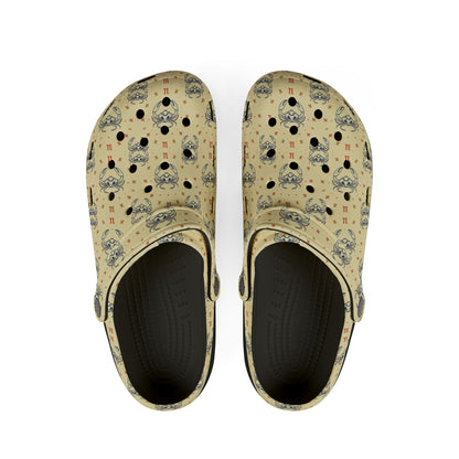 EVA Foam Rubber Shoes, (AOP), Cancer, Zodiac, Pattern