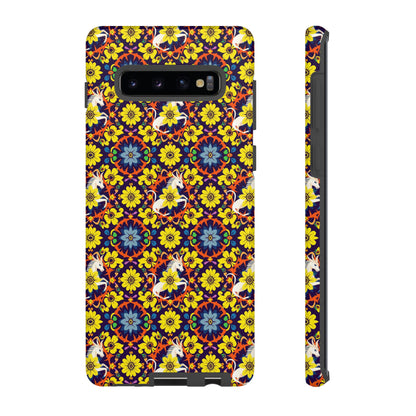 Tough Cases, Aquarius, Zodiac v3, Flower Pattern