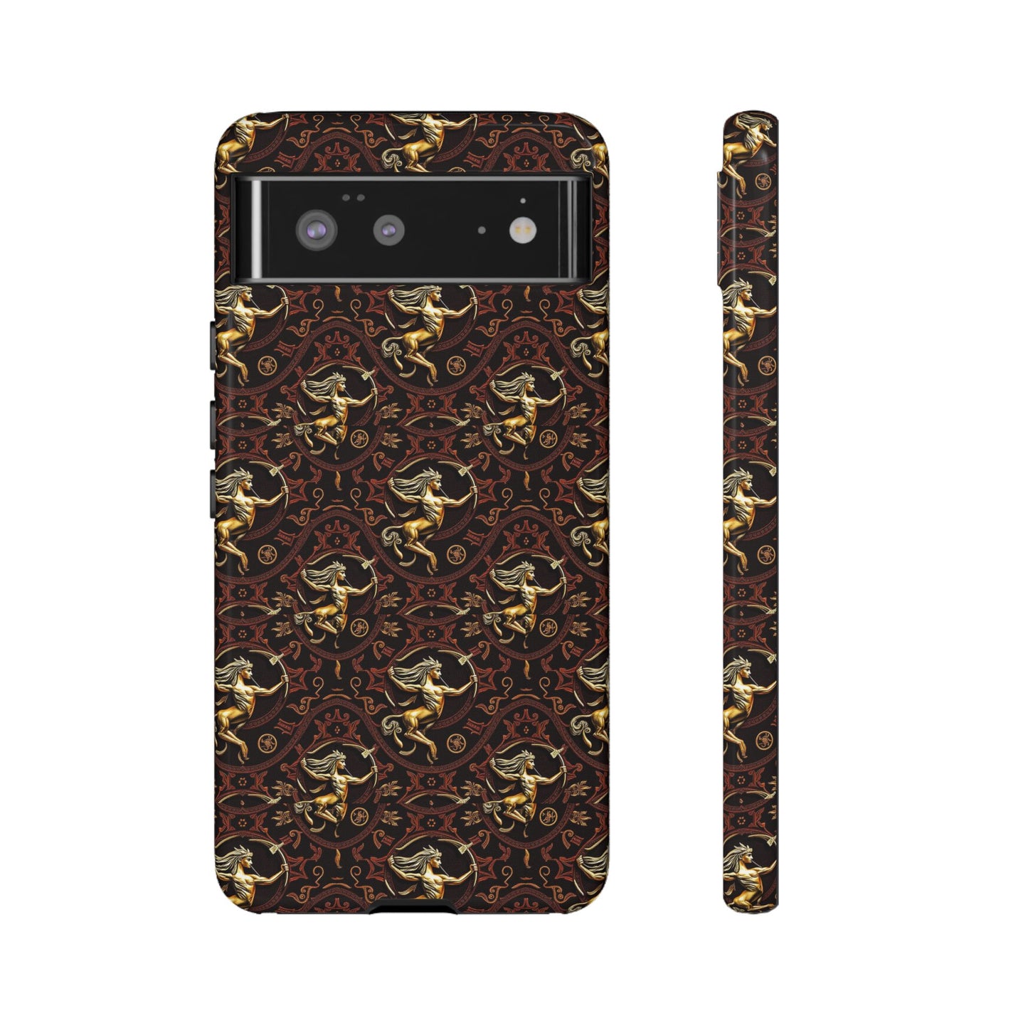 Tough Cases, Sagittarius, Zodiac, Metal Pattern