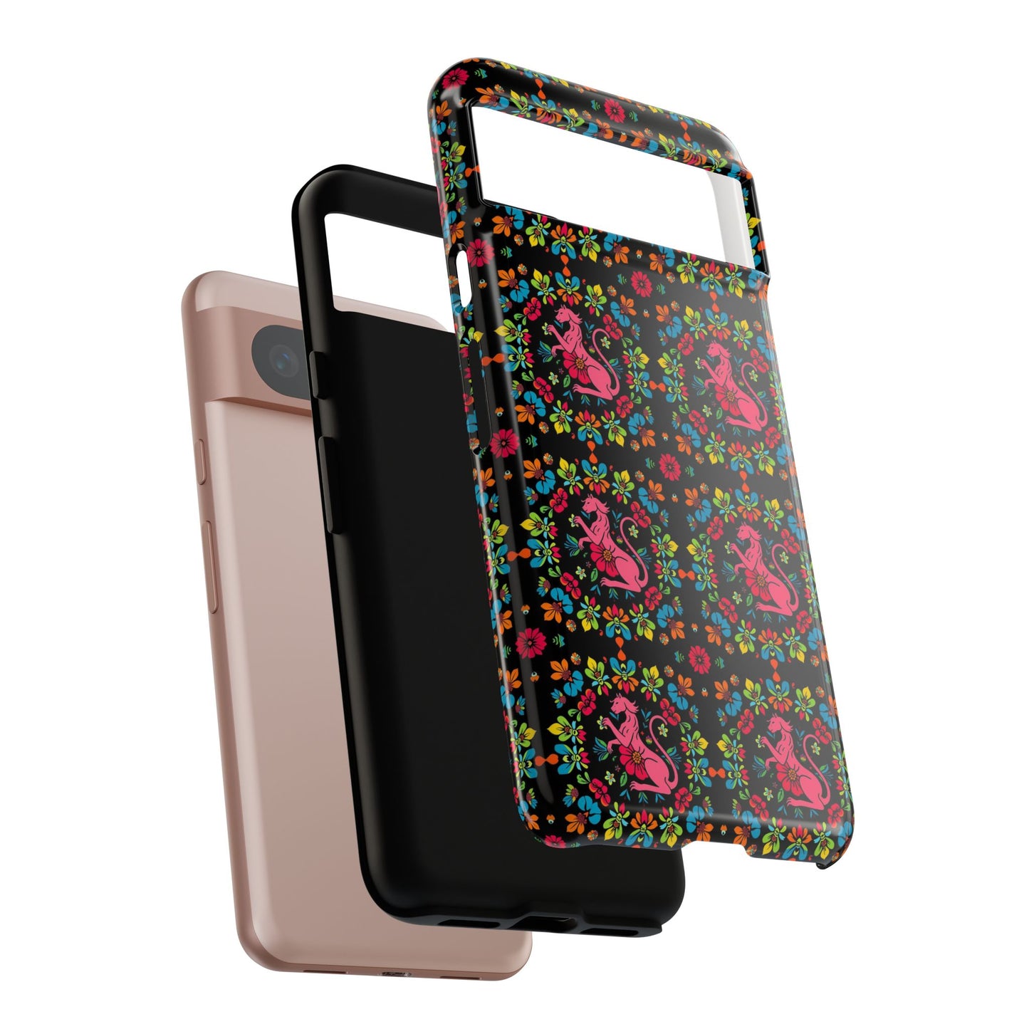 Tough Cases, Virgo, Zodiac, Flower Pattern