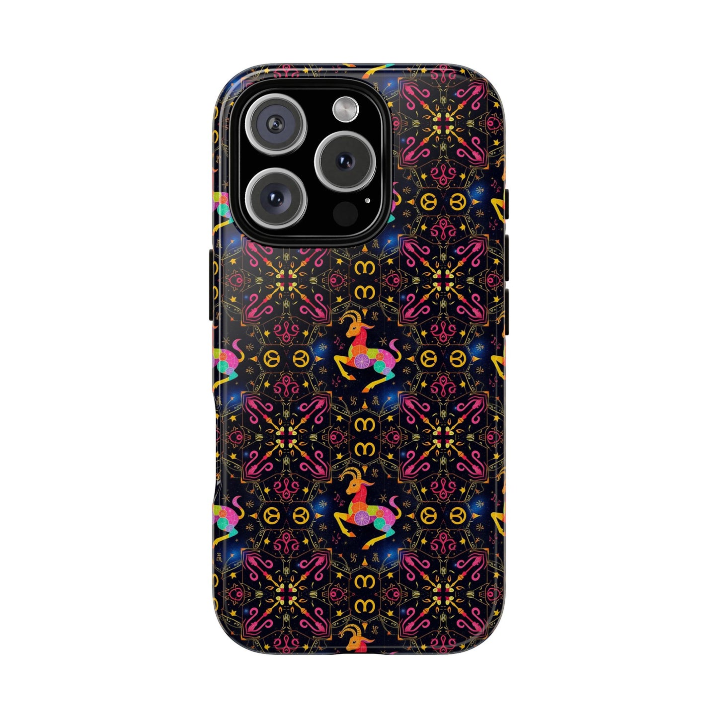 Tough Cases, Capricorn, Zodiac v2, Metal Pattern