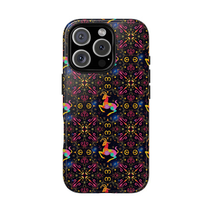 Tough Cases, Capricorn, Zodiac v2, Metal Pattern