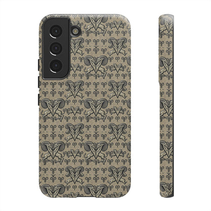 Tough Cases, Aries, Zodiac, Metal Pattern