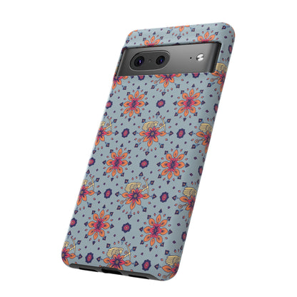 Tough Cases, Sagittarius, Zodiac v3, Flower Pattern