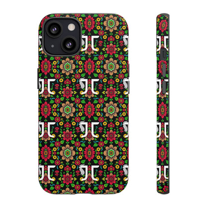 Tough Cases, Gemini, Zodiac v4, Flower Pattern