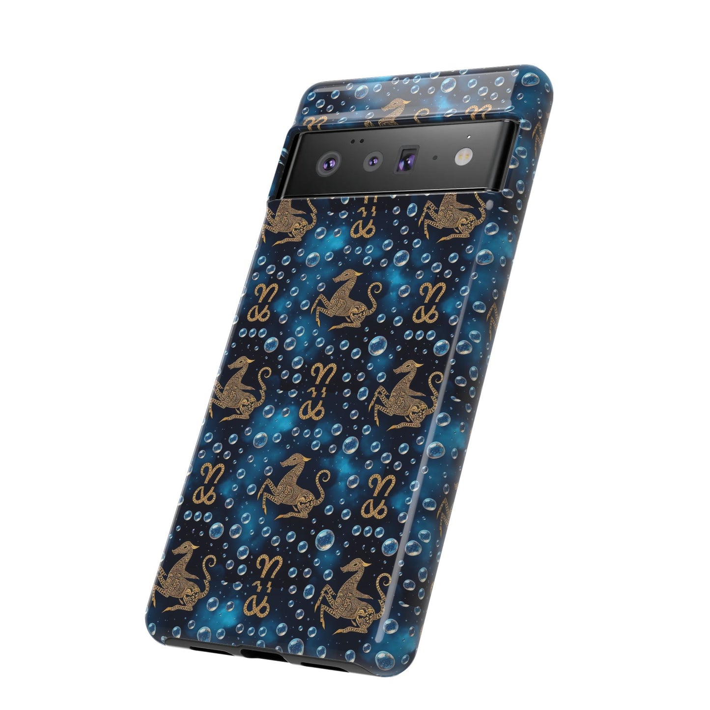 Tough Cases, Capricorn, Zodiac, Bubble Pattern