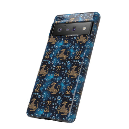 Tough Cases, Capricorn, Zodiac, Bubble Pattern