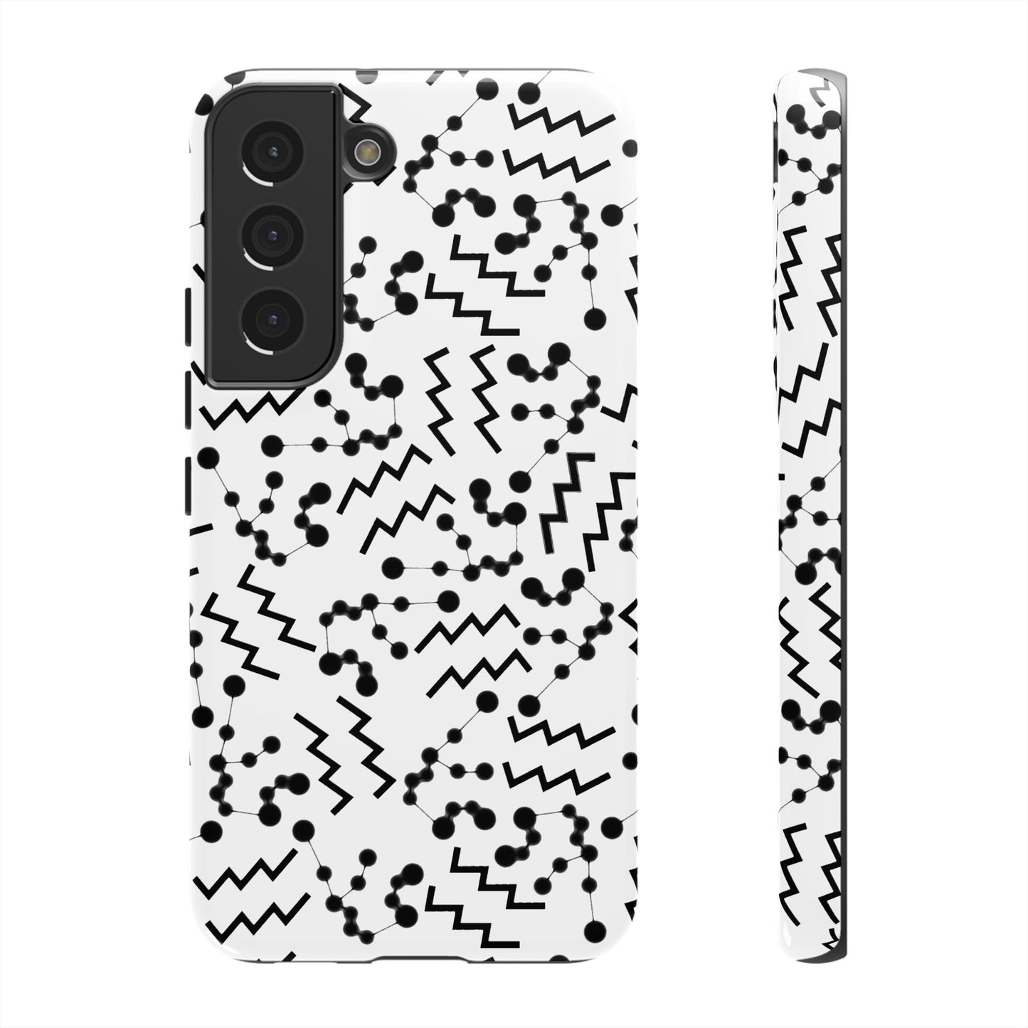 Tough Cases with the Aquarius Zodiac sign for iPhone, Samsung Galaxy, and Google Pixel devices