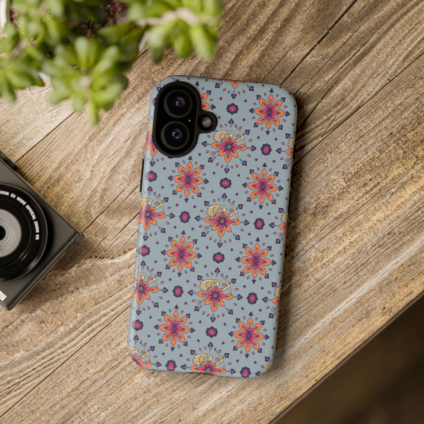 Tough Cases, Sagittarius, Zodiac v3, Flower Pattern