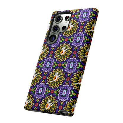 Tough Cases, Sagittarius, Zodiac v1, Flower Pattern