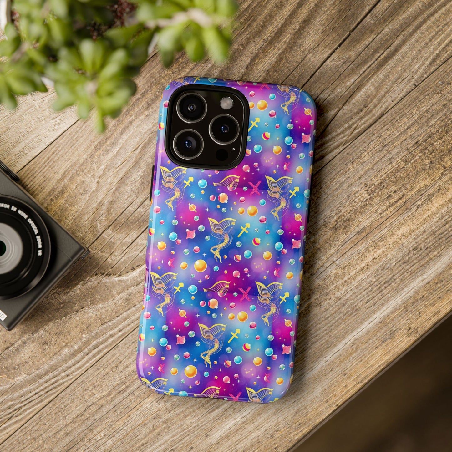 Tough Cases, Sagittarius, Zodiac v3, Bubble Pattern