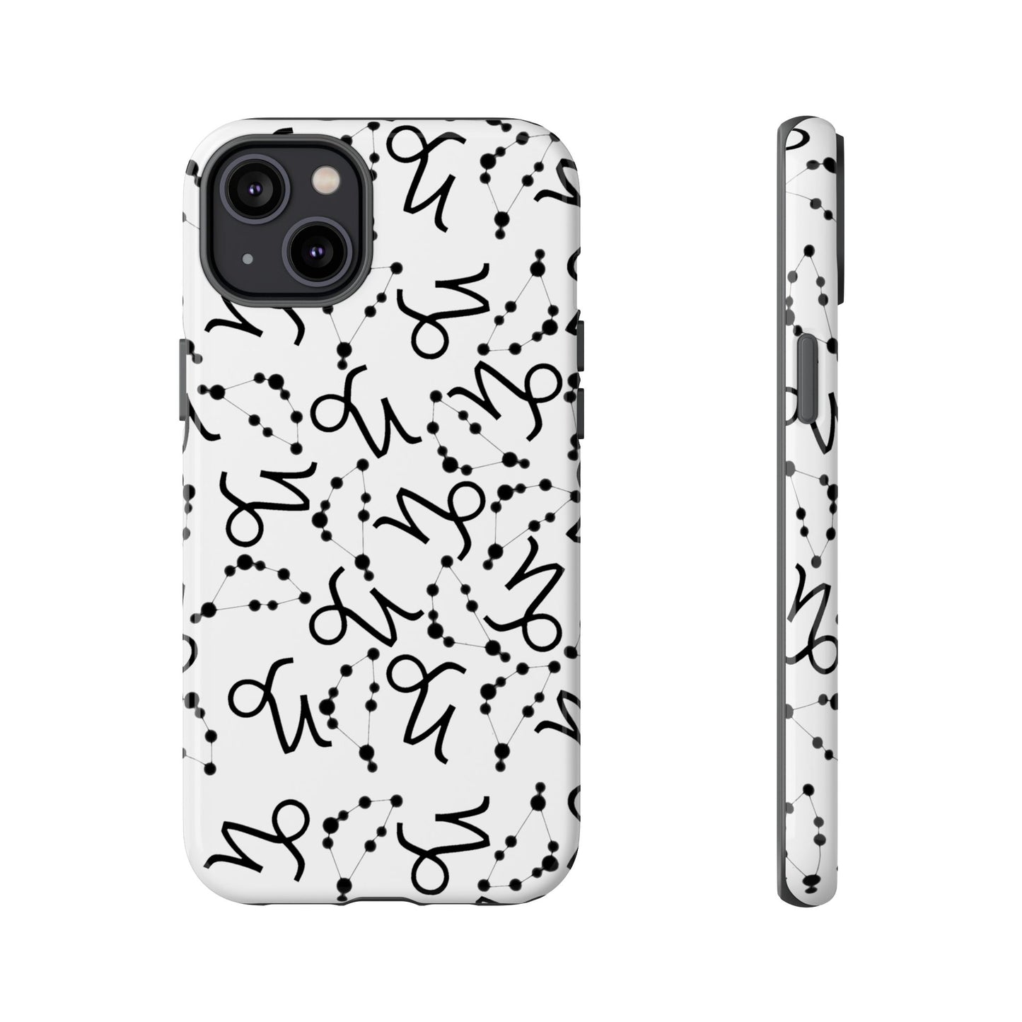 Tough Cases with the Capricorn Zodiac sign for iPhone, Samsung Galaxy, and Google Pixel devices