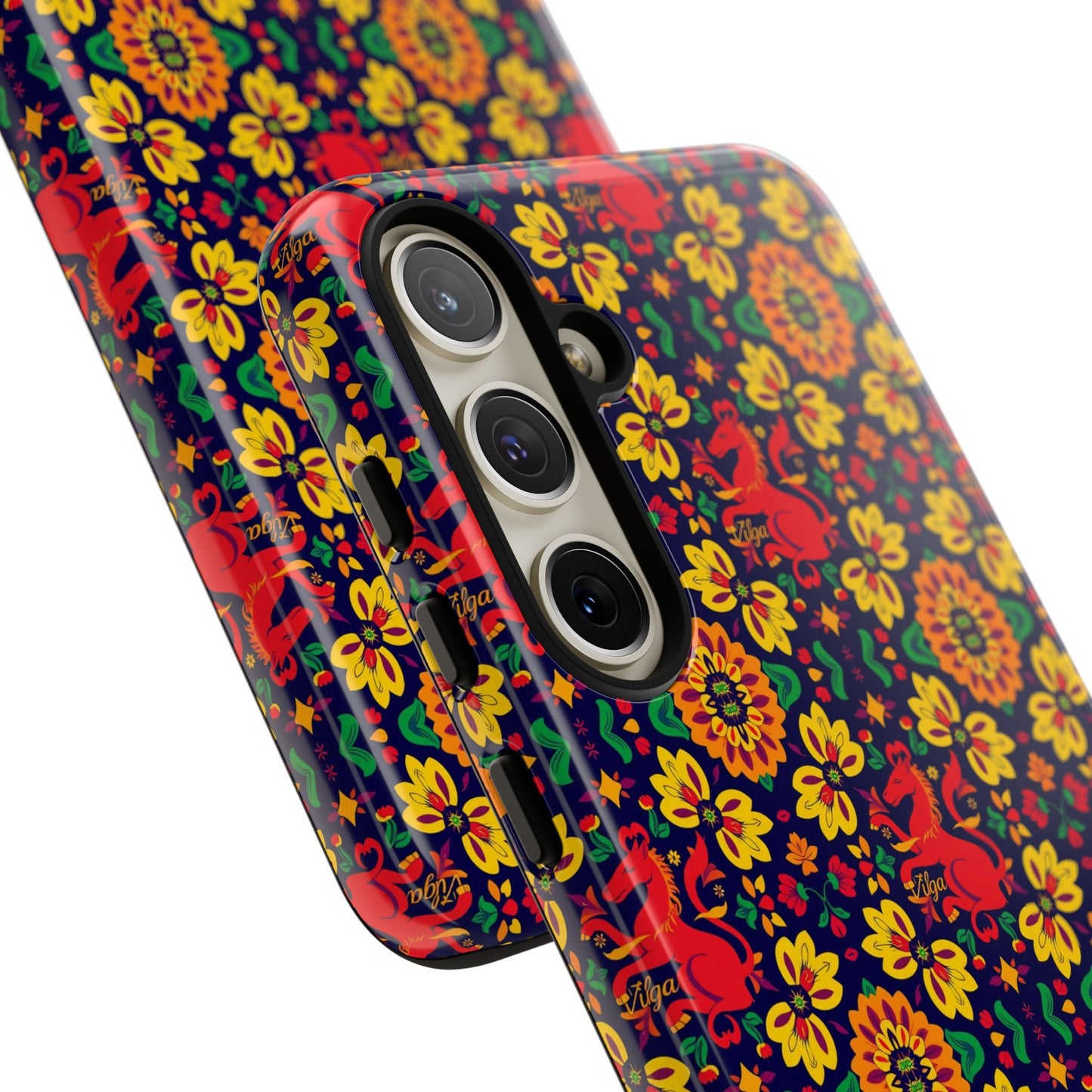 Tough Cases, Virgo, Zodiac v2, Flower Pattern