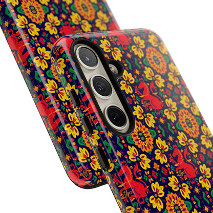 Tough Cases, Virgo, Zodiac v2, Flower Pattern