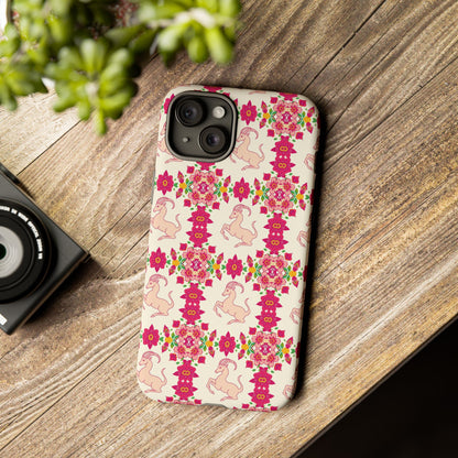 Tough Cases, Capricorn, Zodiac v3, Flower Pattern
