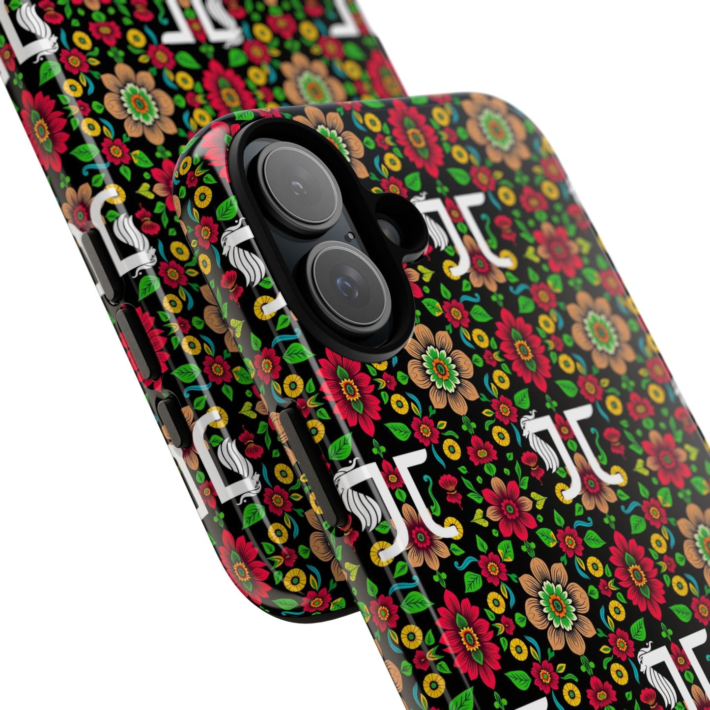 Tough Cases, Gemini, Zodiac v4, Flower Pattern