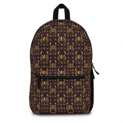 Backpack, Scorpio, Zodiac v1, Metal Pattern