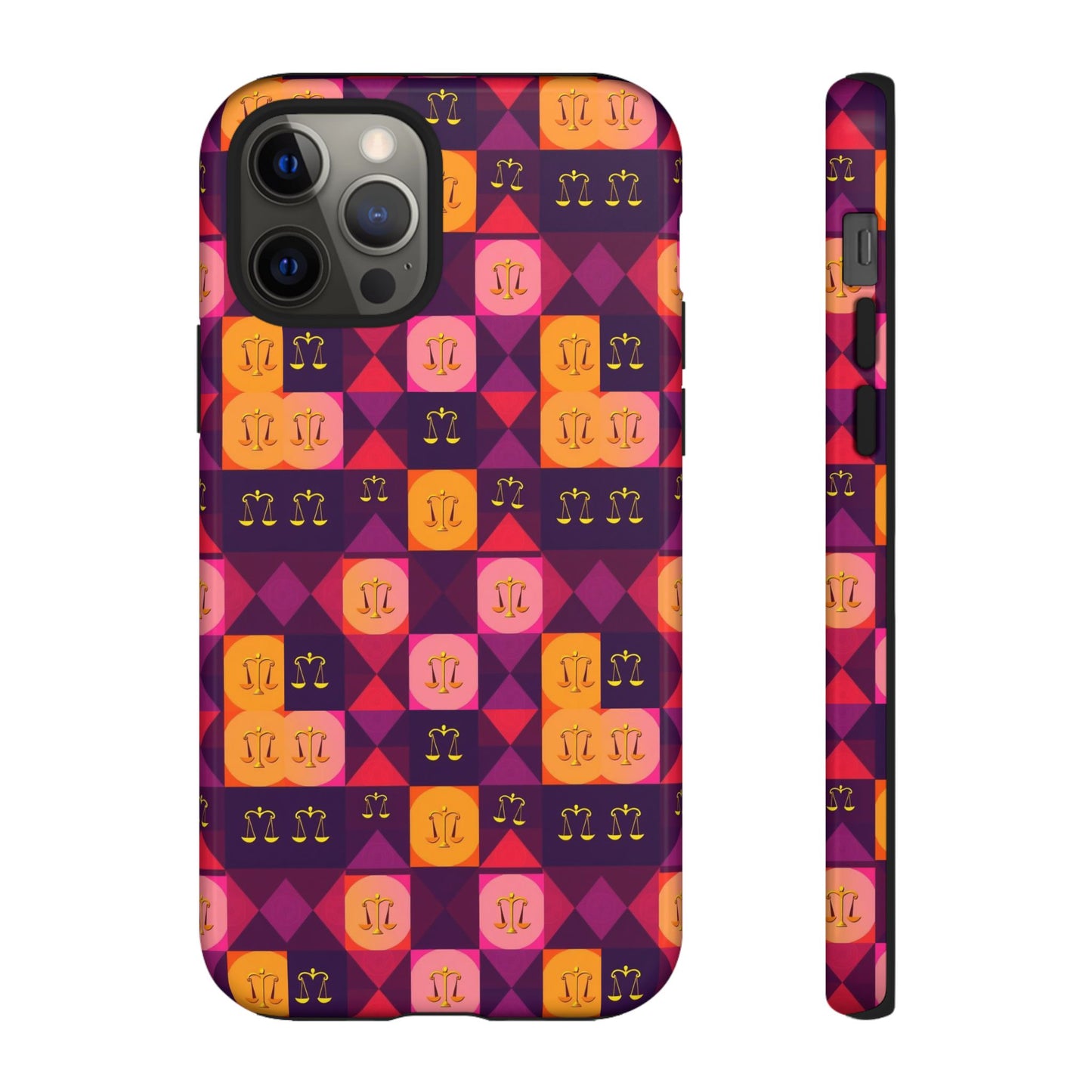 Tough Cases, Libra, Zodiac v1, Shape Pattern