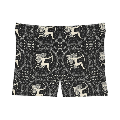 Women's Shorts, AOP, Sagittarius, Zodiac v1, Pattern