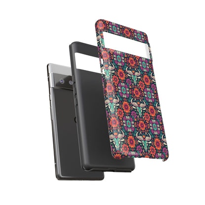 Tough Cases, Taurus, Zodiac v4, Flower Pattern