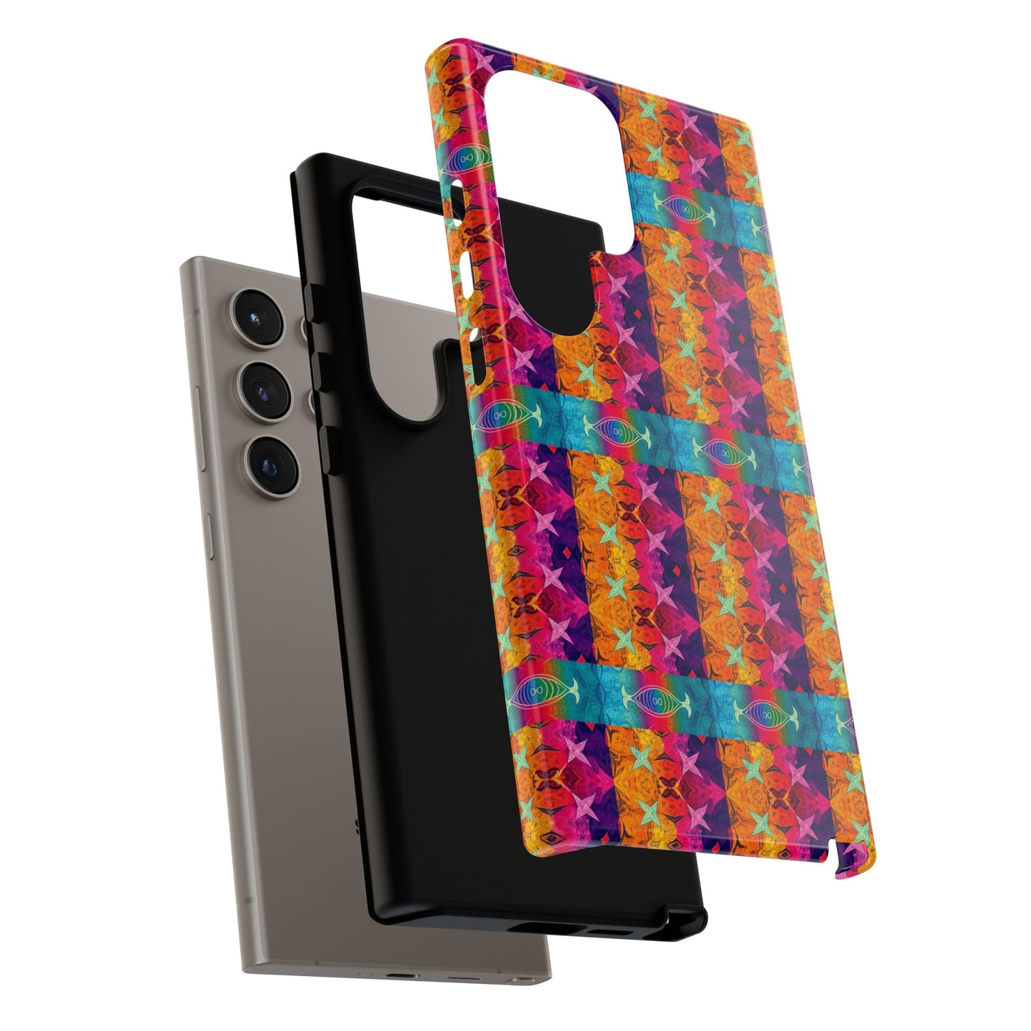 Tough Cases, Pisces, Zodiac v1, Shape Pattern