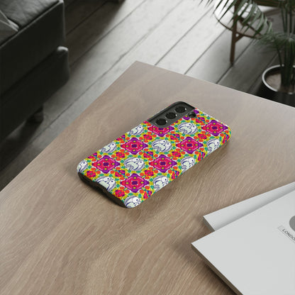 Tough Cases, Pisces, Zodiac v2, Flower Pattern