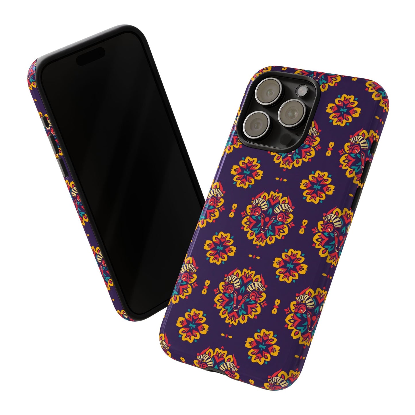 Tough Cases, Taurus, Zodiac, Flower Pattern