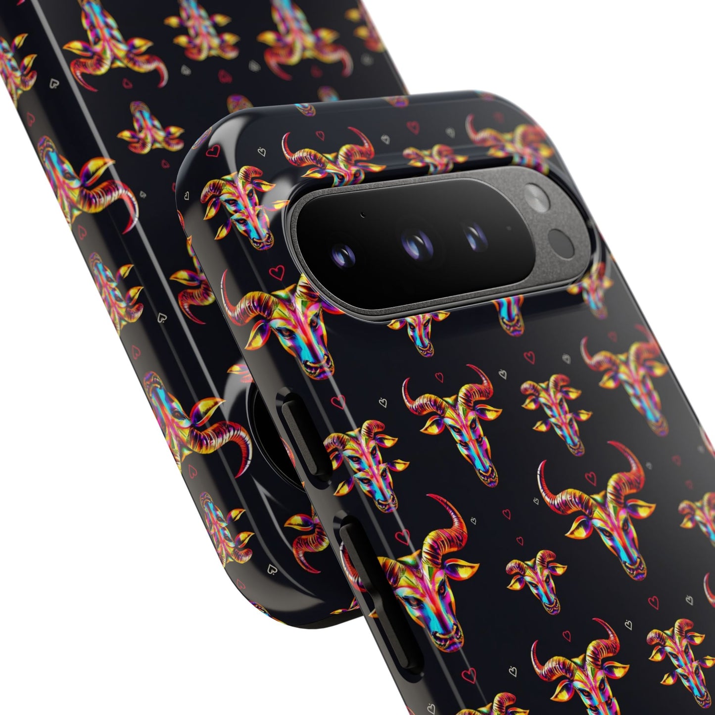 Tough Cases, Taurus, Zodiac, Metal Pattern