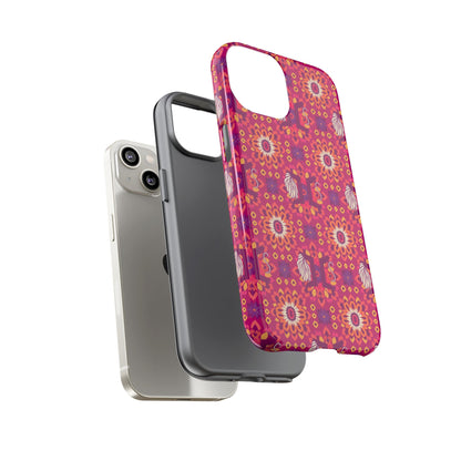 Tough Cases, Gemini, Zodiac v1, Flower Pattern