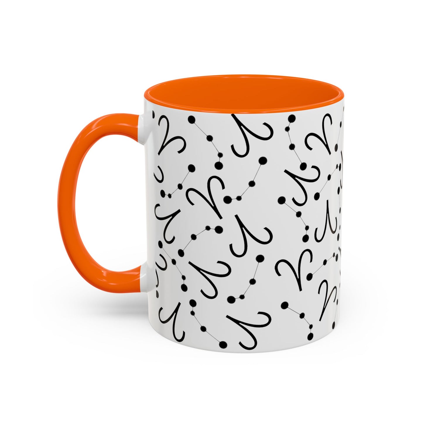 Accent Coffee Mug with the Aries sign (11, 15oz)