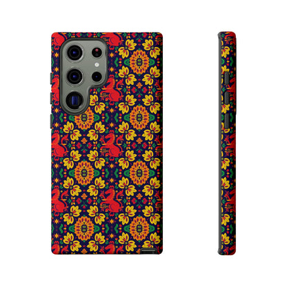Tough Cases, Virgo, Zodiac v2, Flower Pattern