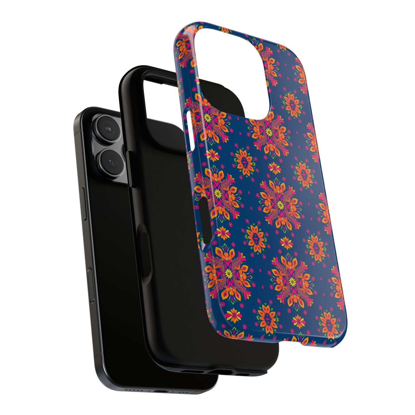 Tough Cases, Gemini, Zodiac v2, Flower Pattern