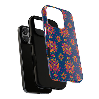 Tough Cases, Gemini, Zodiac v2, Flower Pattern