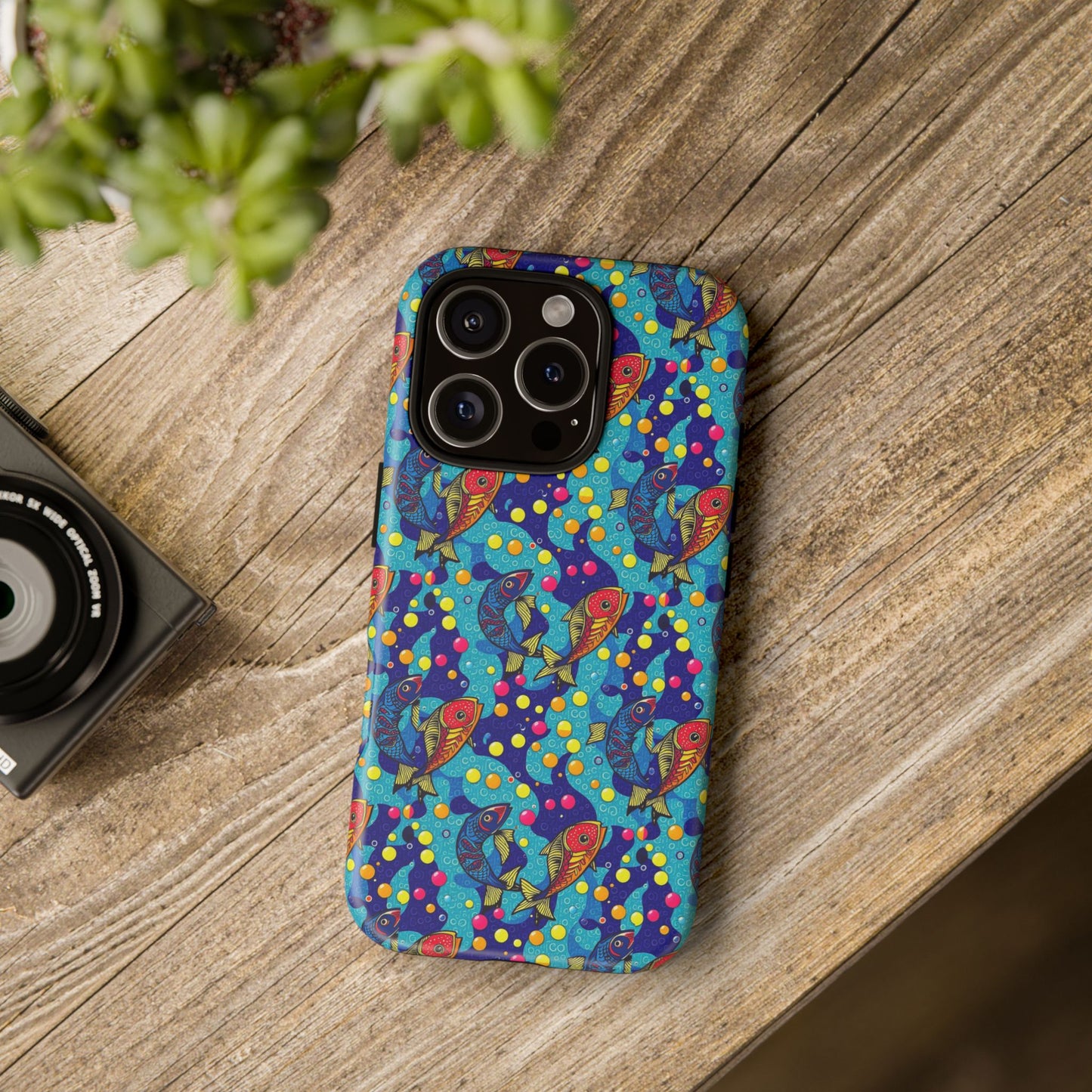 Tough Cases, Pisces, Zodiac v2, Bubble Pattern