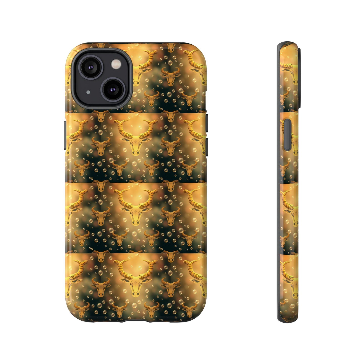 Tough Cases, Taurus, Zodiac v1, Bubble Pattern