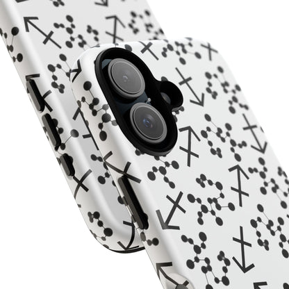 Tough Cases with the Sagittarius Zodiac sign for iPhone, Samsung Galaxy, and Google Pixel devices